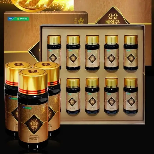 培養 野生人参 根 75ml × 10本