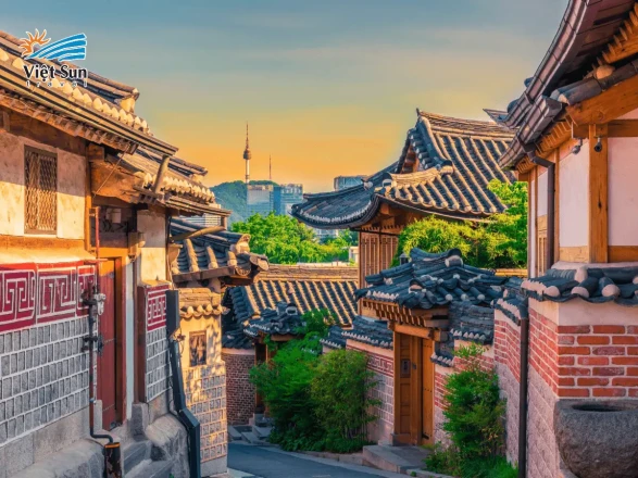 Gyeongbokgung Palace, Bukchon, Naksan & Gwangjang Market Day Tour