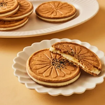 ORGA 焼き韓国ライスクラッカー ギフトセット（海苔6個＋黒ごま6個＋ピーナッツ6個）（432g、2セット）