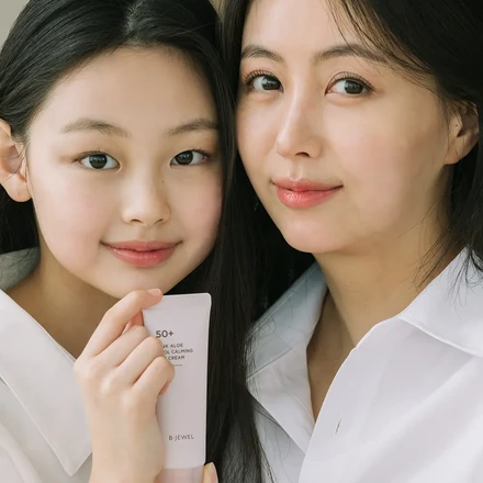 BJEWEL ピンクアロエ クールカーミング サンスクリーン 40ml〈新バージョン〉