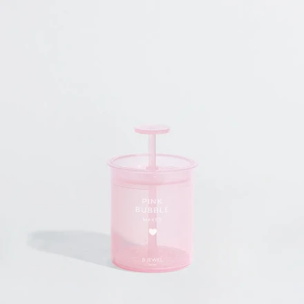 BJEWEL Pink Facial Cleanser Bubble Maker Cup