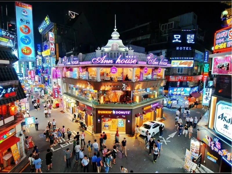 Foreigner Travel K-Pop Culture Experience 1 Day (Hongdae Street, K-Pop Dance Experience, Myeongdong Hiker Ground, Nanta Performance)